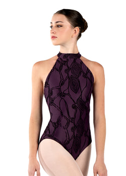 RAQUEL, Halter neck leotard