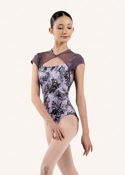 SABRINA, Cap sleeve leotard