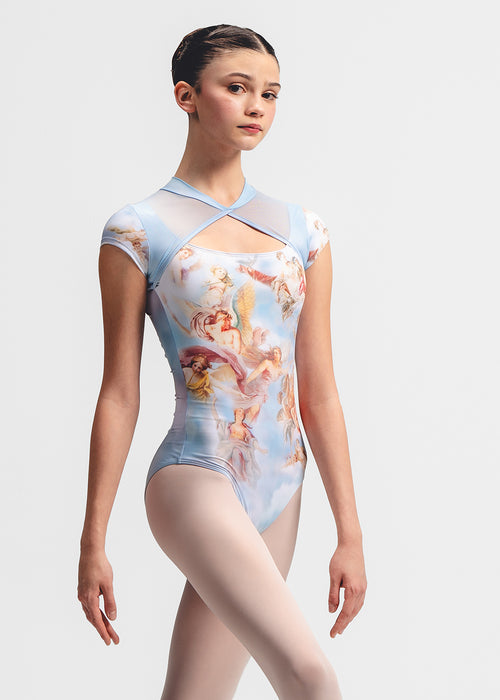 DOMINION, Cap sleeve leotard