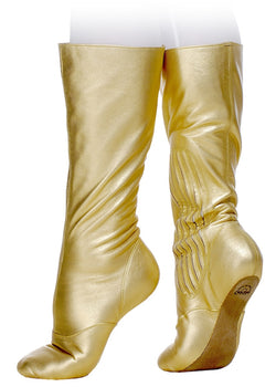 Male ballet boots  with pleats