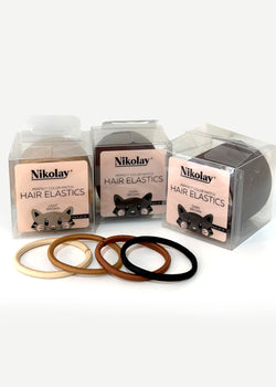 Nikolay Hair Elastics, Pack of 15