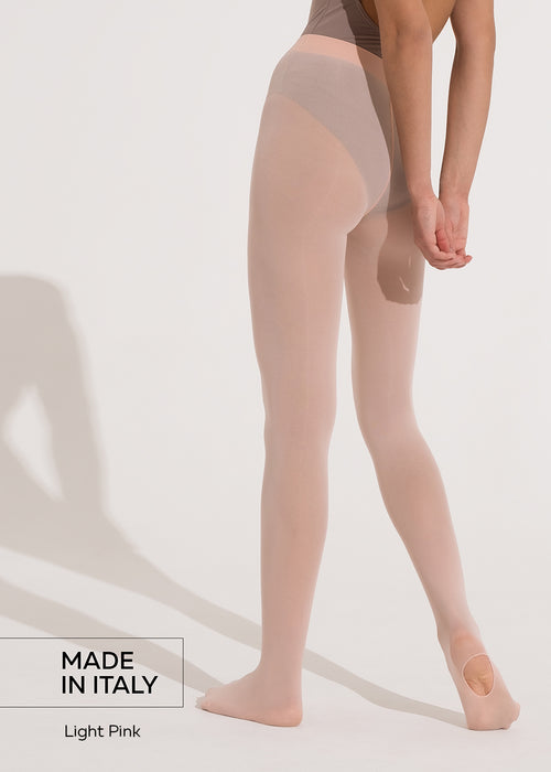 Convertible microfiber tights