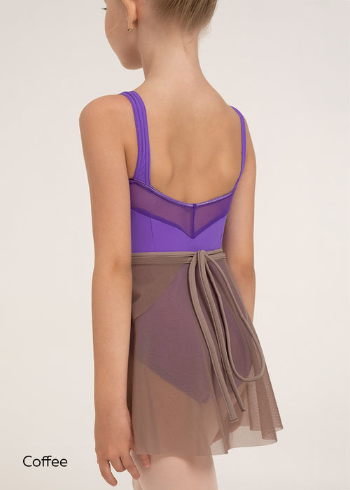 LITTLE EDEN, Mesh Skirt with ties