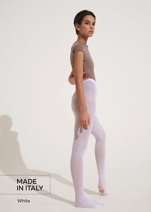 Convertible microfiber tights