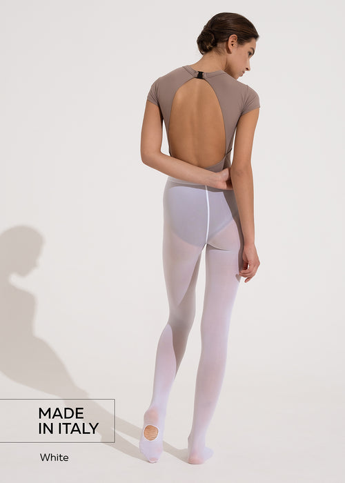 Convertible microfiber tights