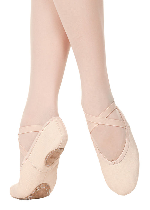Adult Model 4 Opus (Ultimate), split sole, canvas, ballet pink