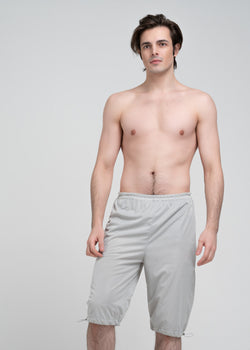 Men's shorts with sauna effect