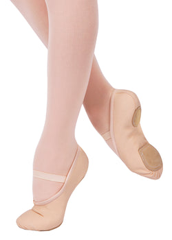 Kids Little Star, canvas, split sole, ballet pink