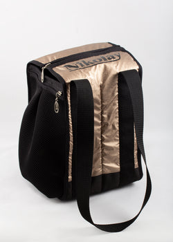 4- slot pointe shoe bag with zip pocket