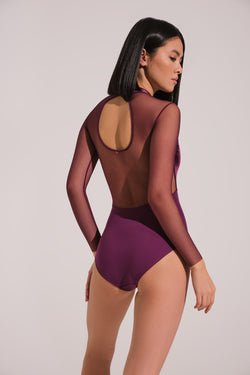 GLENDA, Long sleeve leotard