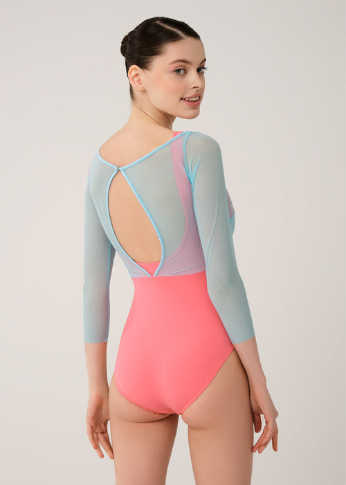 MATERA, 1/2 sleeve leotard