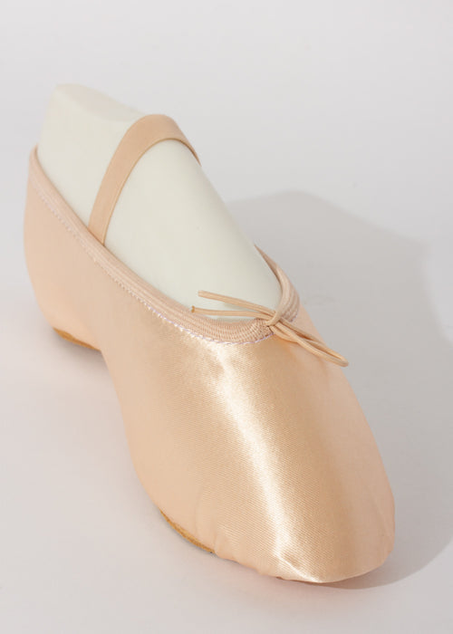 Kids Little Star, satin, split sole, ballet pink