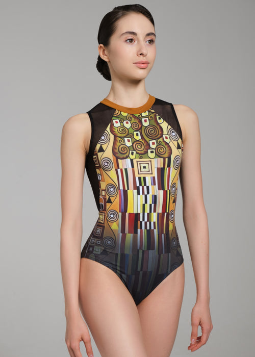 DAHLIA, High neck leotard