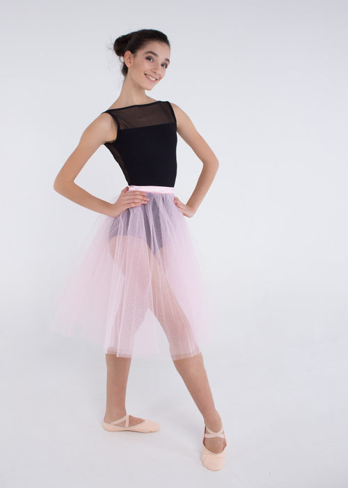 Adult 2-Layer Romantic Tutu (Chopin) without décor, XXS-XS