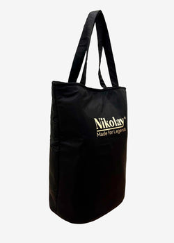 Large tote bag with side zip pocket TUTU BAG