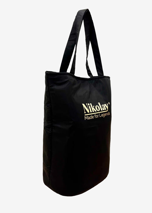 Large tote bag with side zip pocket TUTU BAG