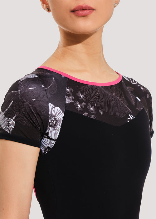 LITTLE RAYANNE, Cap sleeve leotard
