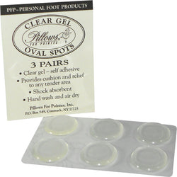 Gel Oval Spots - 3 pairs per package