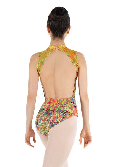 DONNA, High Neck Leotard
