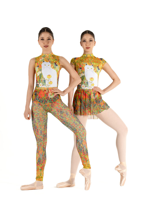 DONNA, High Neck Leotard