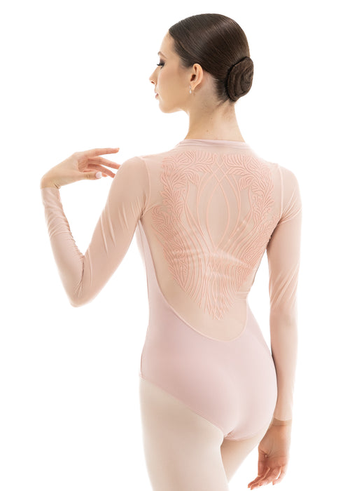 TOLANA, Long sleeve leotard