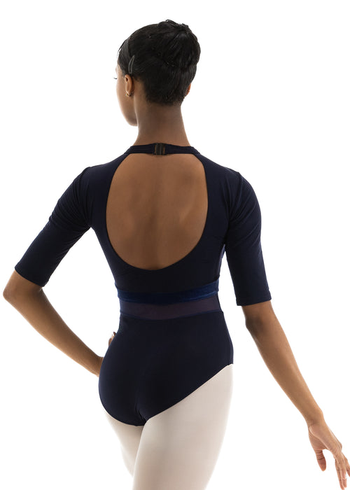 TRINA, Half-sleeve leotard